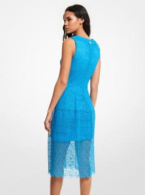Abito con pizzo floreale image number 1