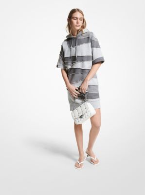 Organic Cotton Blend Hoodie Dress
