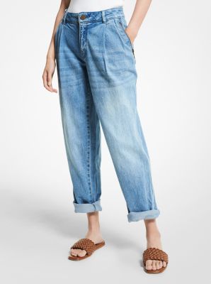 Stretch Denim Carrot Jeans | Michael Kors