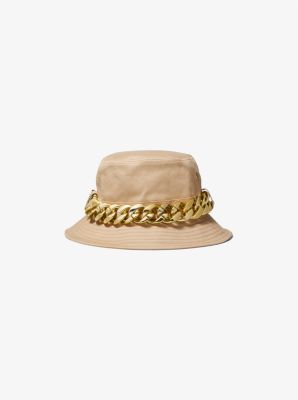 Chain Link Cotton Bucket Hat | Michael Kors