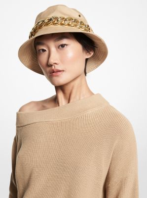 Chain Link Cotton Bucket Hat | Michael Kors