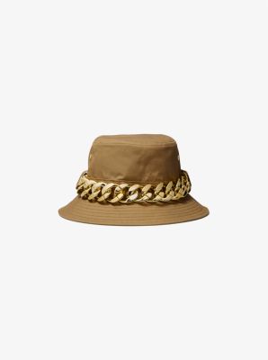 Chain Link Cotton Bucket Hat | Michael Kors