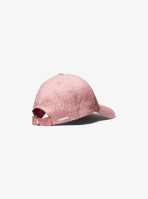 Cappello da baseball in cotone stretch con stampa logo image number 1