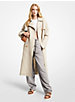 Washed Linen Trench Coat image number 0