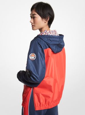 MK X ellesse Color-Block Woven Windbreaker | Michael Kors