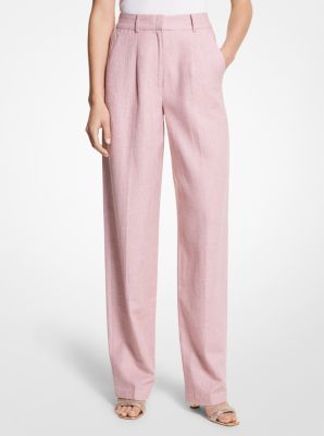 Michael kors linen on sale pants