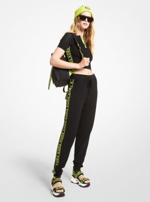 Logo Tape Mesh Joggers image number 0