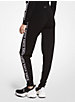 Logo Tape Stretch Viscose Joggers image number 1