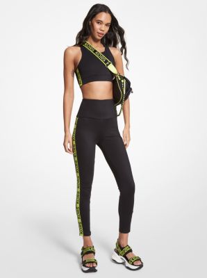 Michael Kors Camo Side Logo Leggings, Leggings