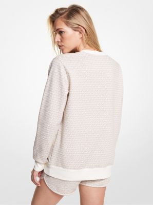 Sweatshirt em mistura de algodão orgânico com logótipo image number 1