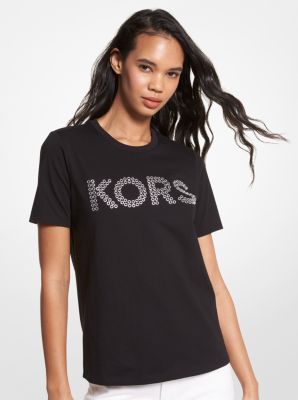 Michael kors t shirt womens on sale online