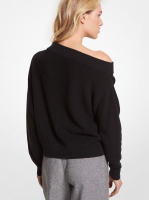 Cotton Off The Shoulder Sweater Michael Kors Canada