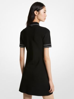 Stretch Viscose Mini Dress image number 1