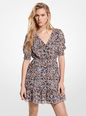 Michael michael kors floral dress on sale