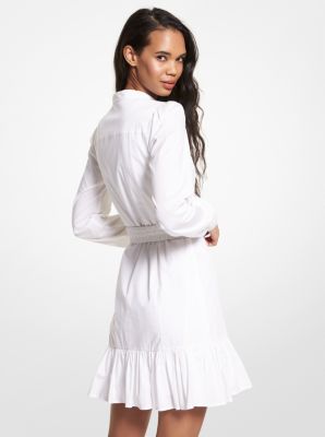 Stretch Organic Cotton Blend Dress image number 1