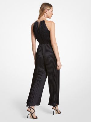 Satin Halter Jumpsuit Michael Kors Canada