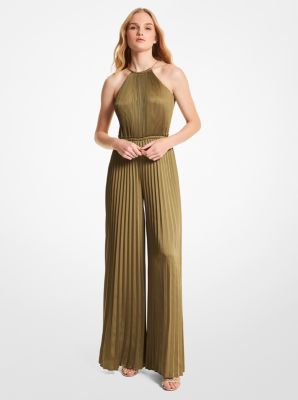 Satin Halter Jumpsuit | Michael Kors