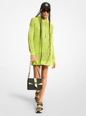 Mesh hoodie sales dress