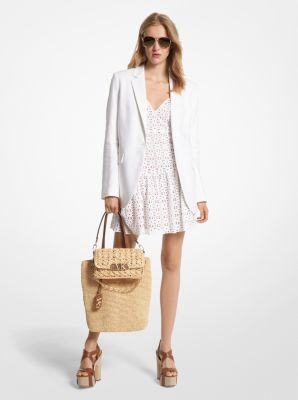 Michael kors linen jacket on sale