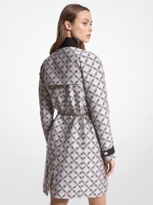 Monogram Jacquard Puffer Wrap Coat - Ready to Wear