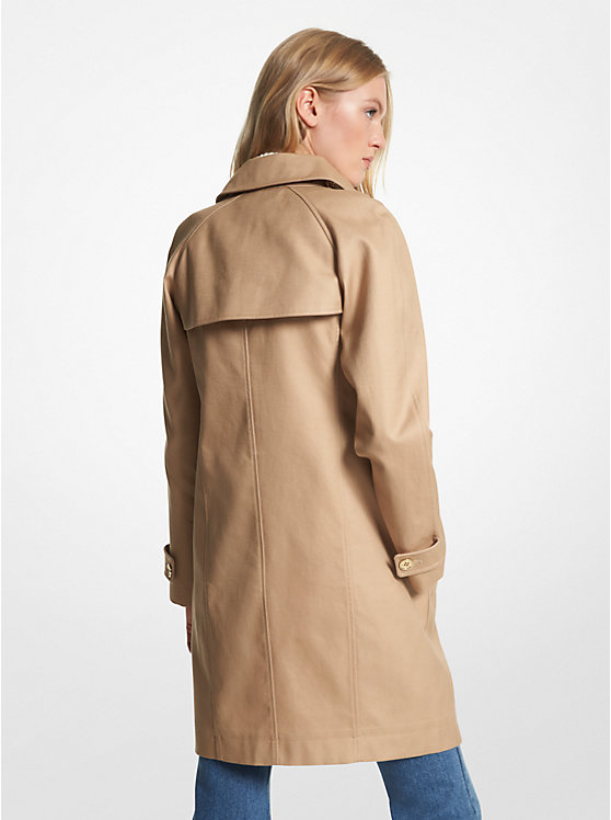 Cotton Belted Trench Coat image number 1