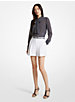 Pleated Crepe Shorts image number 0