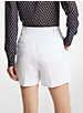 Pleated Crepe Shorts image number 1