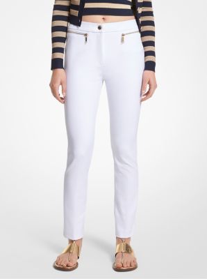 Pleated Crepe Pants  Michael Kors Canada