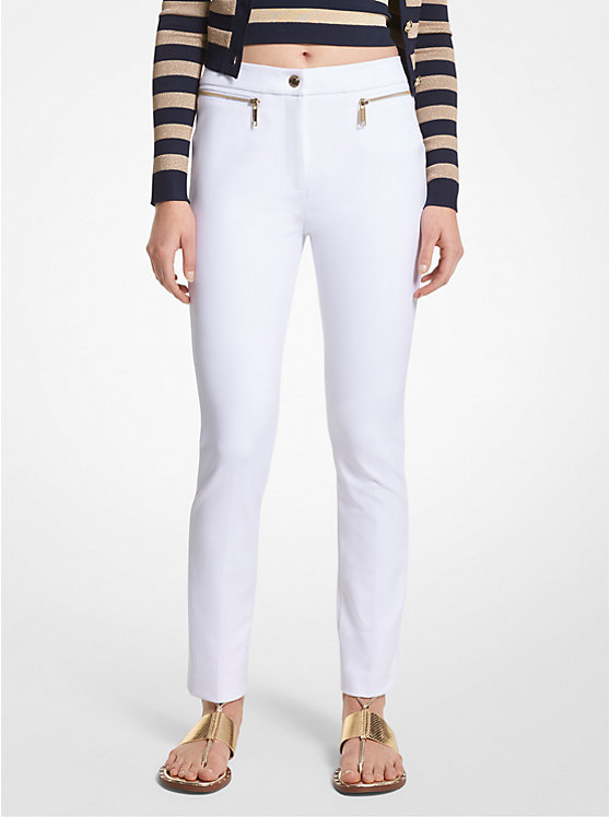 Stretch Crepe Pants image number 0