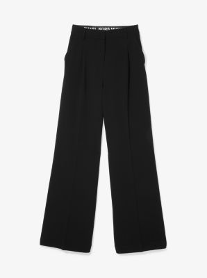 Crepe Wide-Leg Pants image number 2