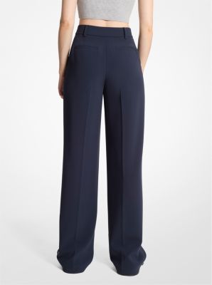 Crepe Wide-Leg Pants image number 1