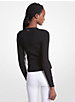 Ribbed Stretch Knit Cardigan image number 1