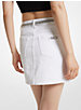 Denim Belted Mini Skirt image number 1