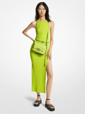 Michael Kors Ribbed Stretch Viscose Tank Dress