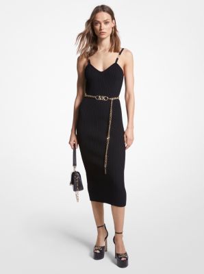 Michael kors dress shop with gold chain