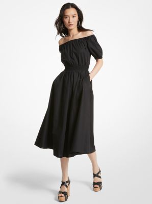 Michael kors off on sale the shoulder dress