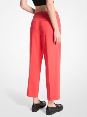 Pleated Crepe Pants | Michael Kors