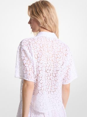 Leopard Corded Lace Shirt image number 1