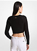 Ribbed Organic Cotton Cropped Sweater image number 1