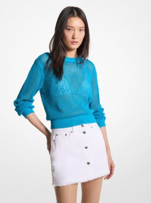Mesh Sweater image number 0