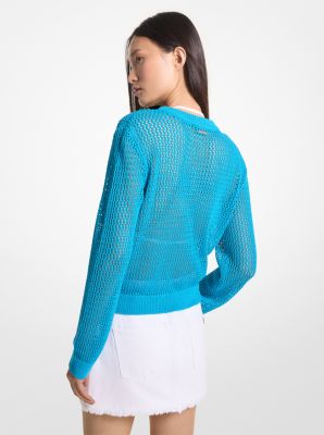 Mesh Sweater image number 1