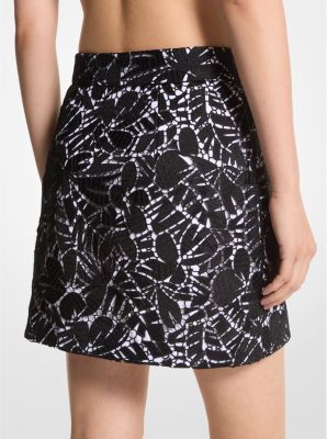 Palm Lace Mini Skirt image number 1