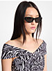 Zebra Print Stretch Matte Jersey Off-The-Shoulder Dress image number 2