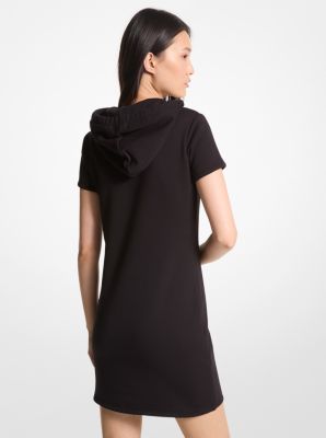 Robe à capuche en coton-éponge biologique à logo Empire image number 1
