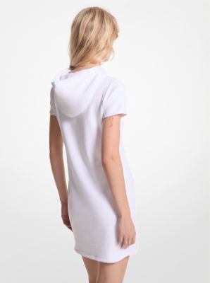 Robe à capuche en coton-éponge biologique à logo Empire image number 1