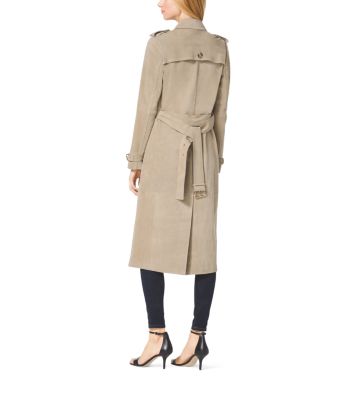 Michael kors hotsell suede coat