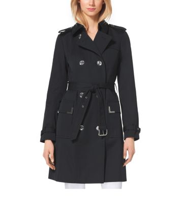 Sateen Trench Coat Michael Kors Canada