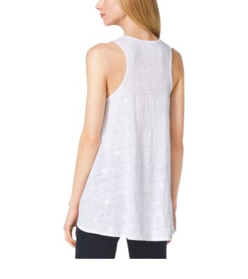 Embroidered Jersey Tank image number 1