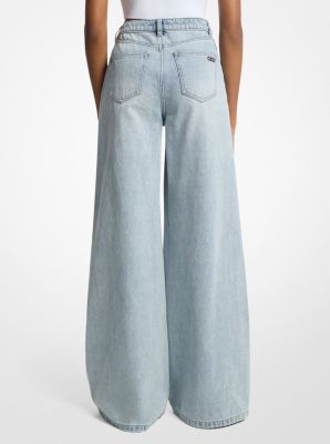 Denim Wide-Leg Jeans image number 1