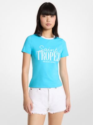St. Tropez Stretch Cotton T-Shirt